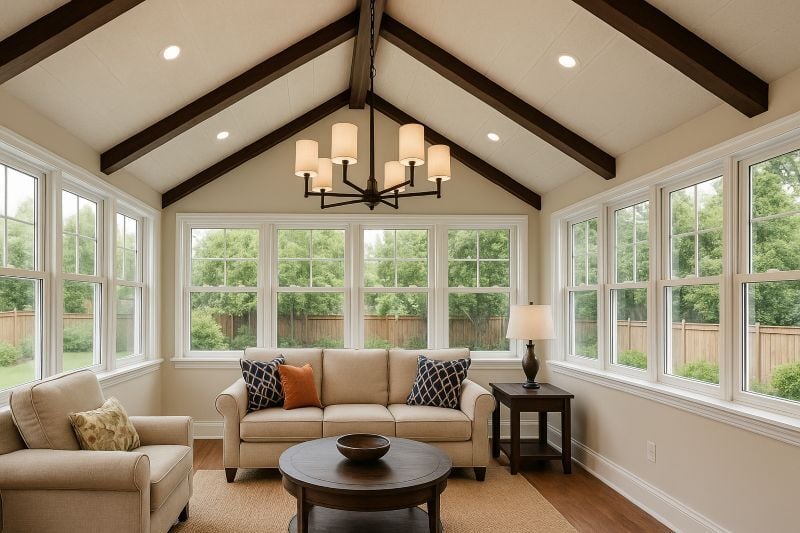 Conservatory interior design